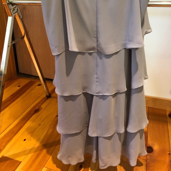 S.L. Fashions Gray Tulip Tiered Dress - Picture 7 of 13